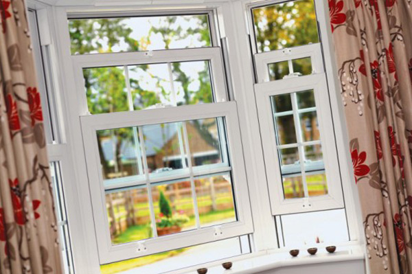 Sliding sash windows in Dorset